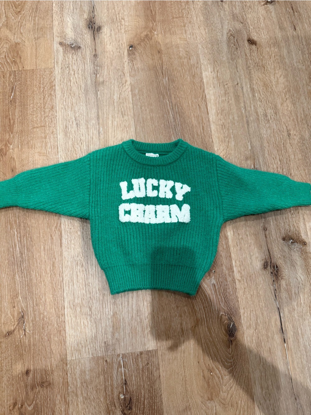 Spearmint love lucky charm sweater size 0-6 months like new condition